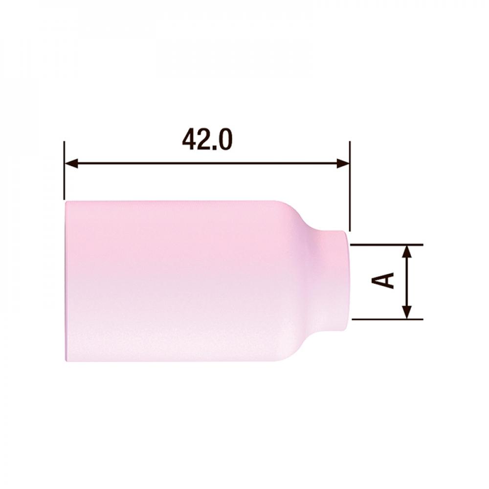 Fubag Сопло керамическое для газовой линзы №6 ф10мм FB TIG 17-26 (2 шт.)
